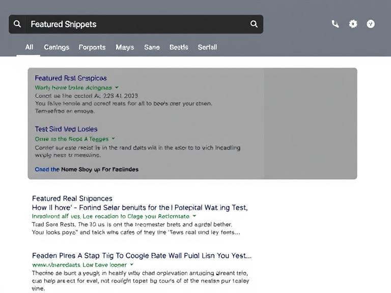 AI-generated search results