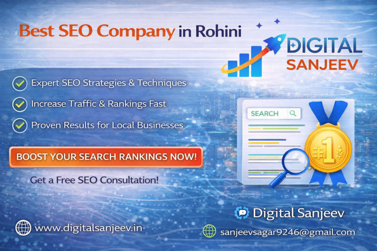 Best SEO company in Rohini
