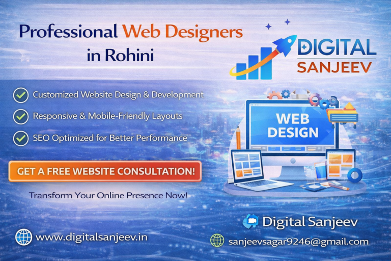 Professional web designers in Rohini