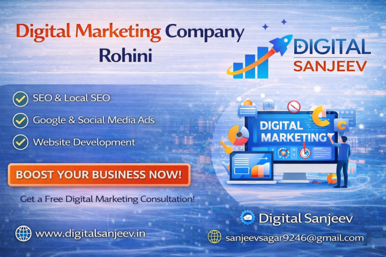 Digital Marketing Company Rohini