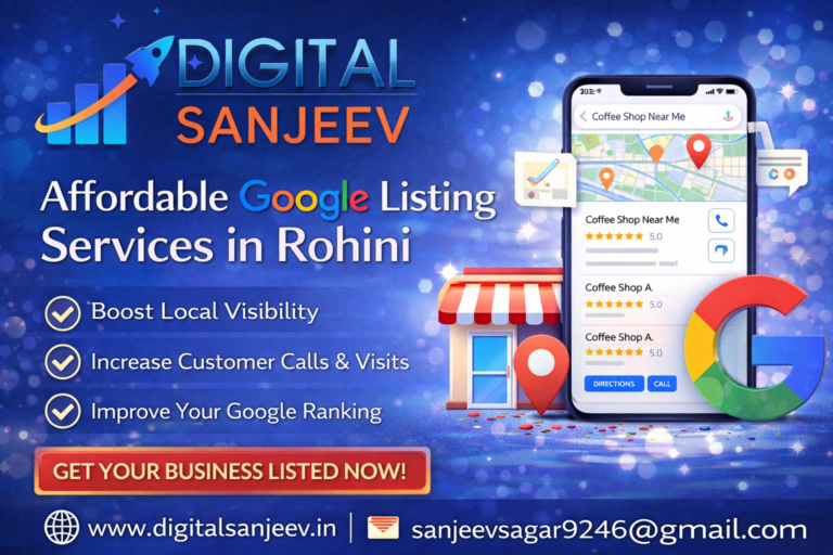 Affordable Google listing services in Rohini